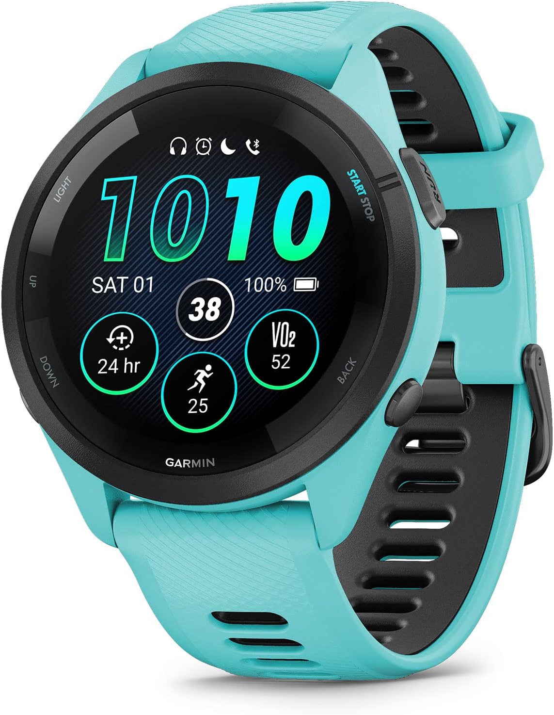 Garmin Forerunner 265 GPS Running Smartwatch with AMOLED Touchscreen