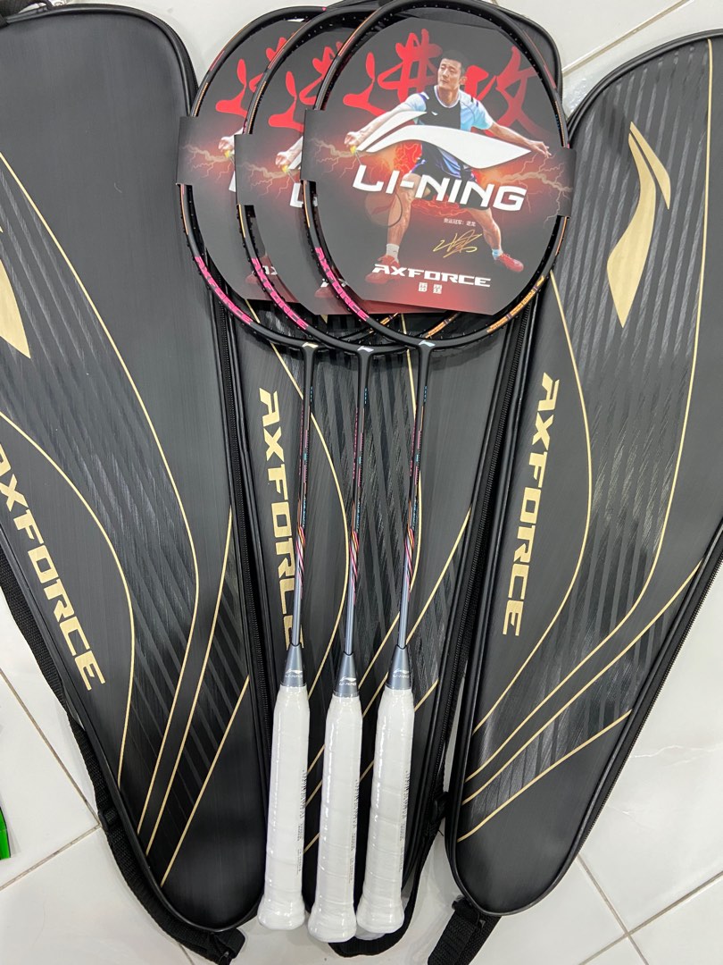 Li-Ning Axforce 80 Professional Carbon Fiber Badminton Racket 4U