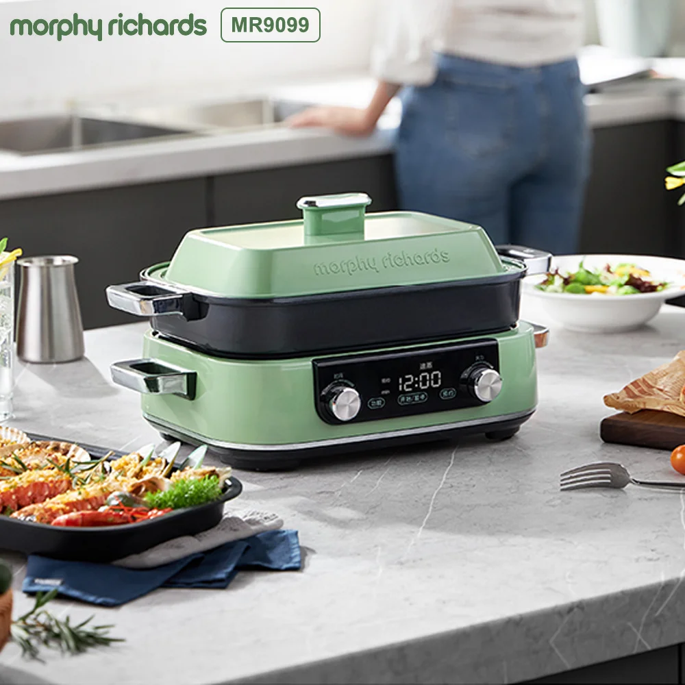 Morphy Richards Multi-Function Electric Hot Pot and Grill Set