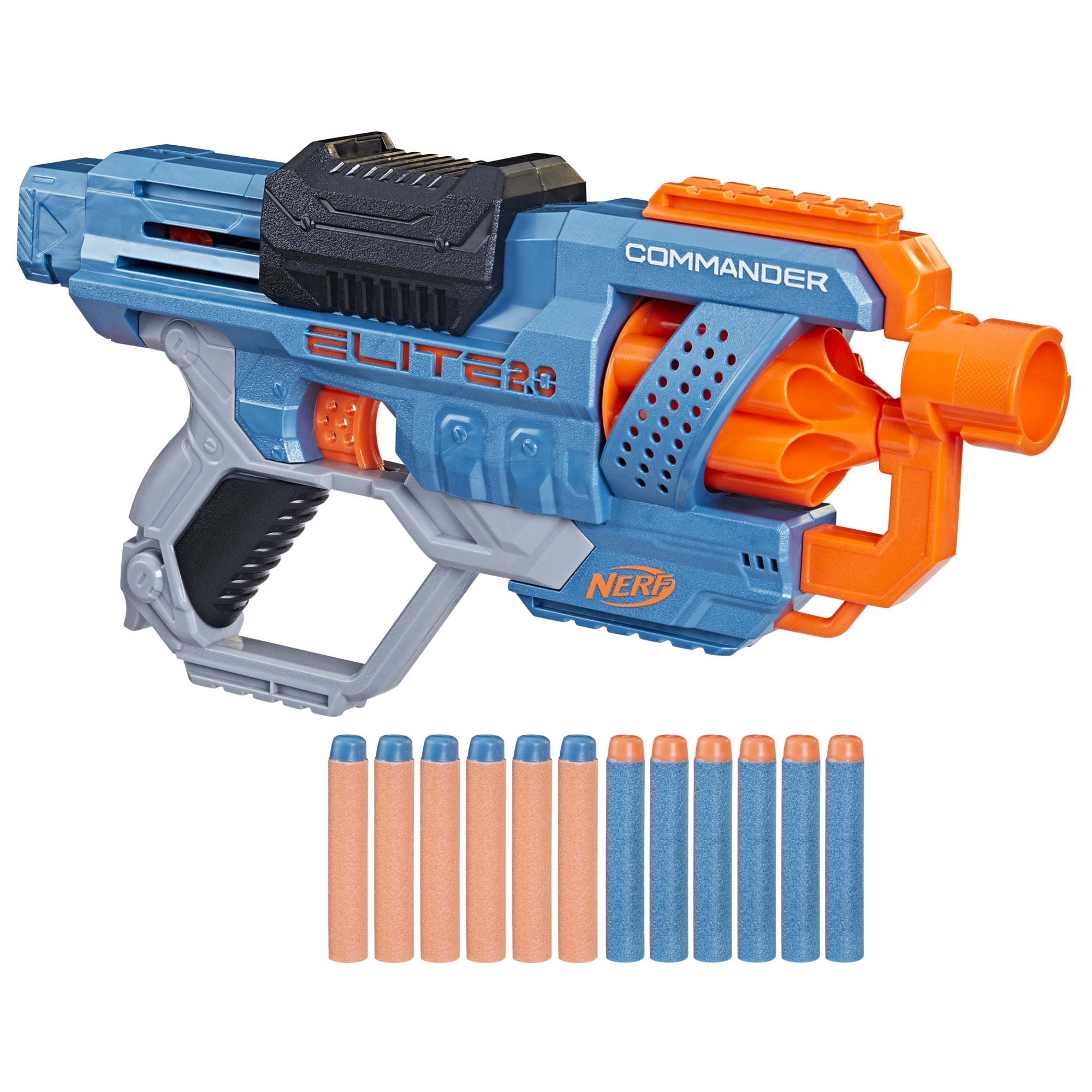 Nerf Elite 2.0 Commander RD-6 Blaster with 12 Official Darts